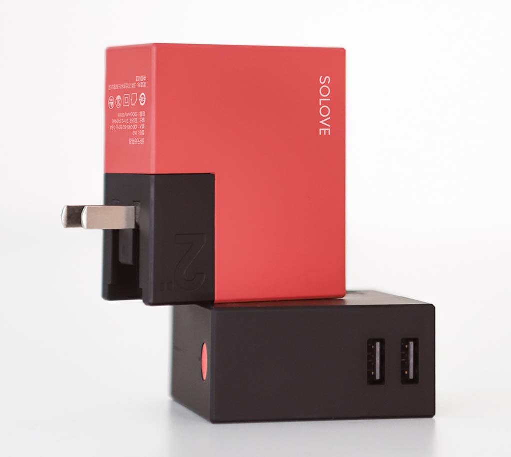 Внешний аккумулятор Xiaomi Solove Travel Charger W2 5000mAh Внешний аккумулятор Xiaomi Solove Travel Charger W2 5000mAh